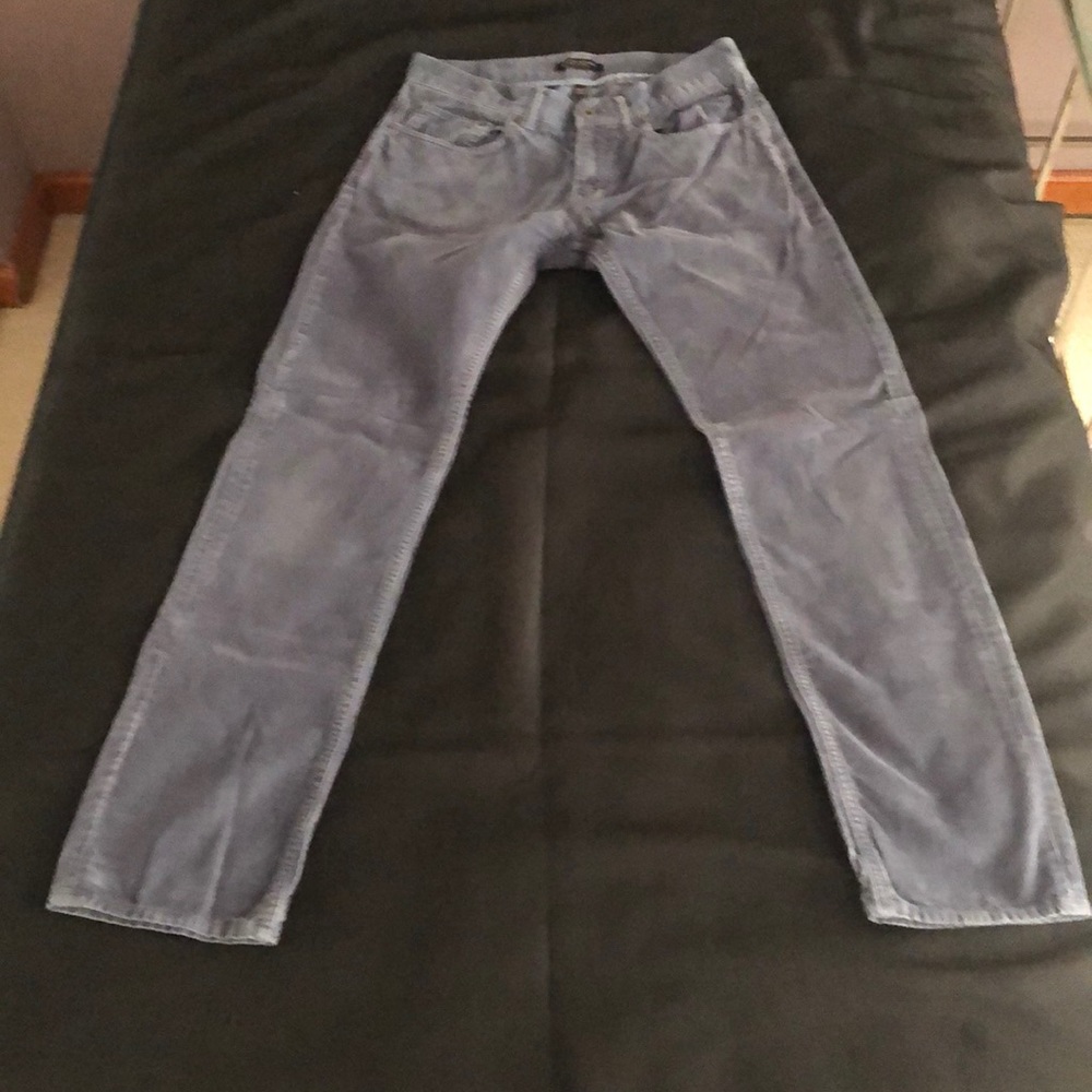 Banana Republic. Men’s corduroy. 30x32. Dusty blue.